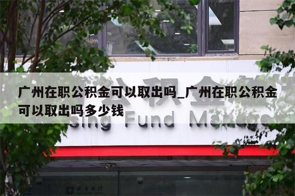 广州在职公积金可以取出吗_广州在职公积金可以取出吗多少钱